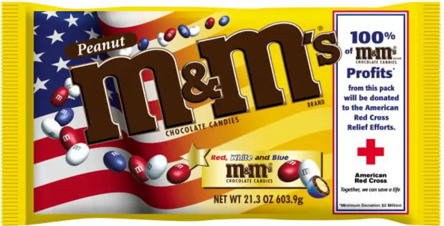 M&Ms packet