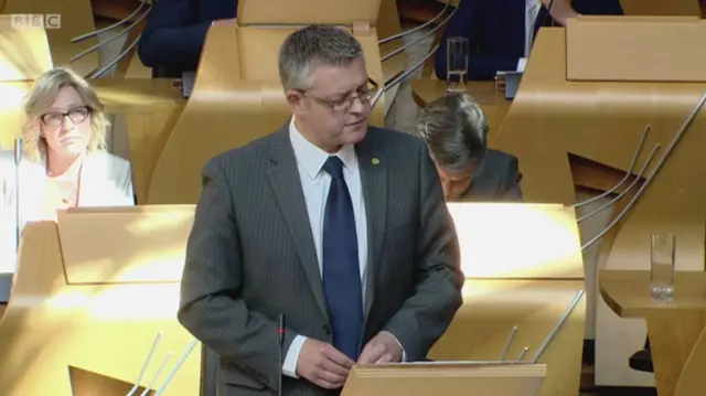 SNP MSP Stuart McMillan