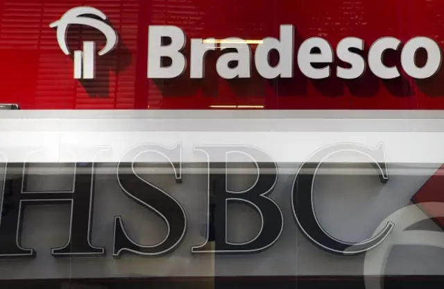 Bradesco and HSBC logos