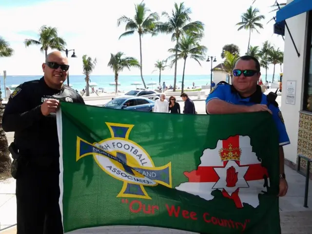 NI flag in Florida