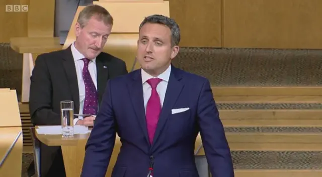 Lib Dem MSP Alex Cole-Hamiltion