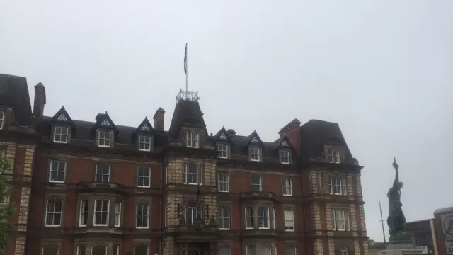 Hanley Town Hall today