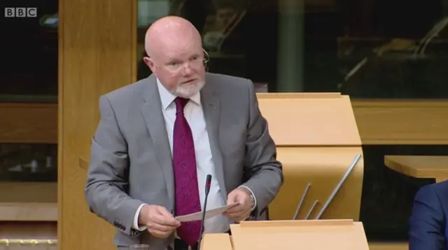 SNP MSP Colin Beattie