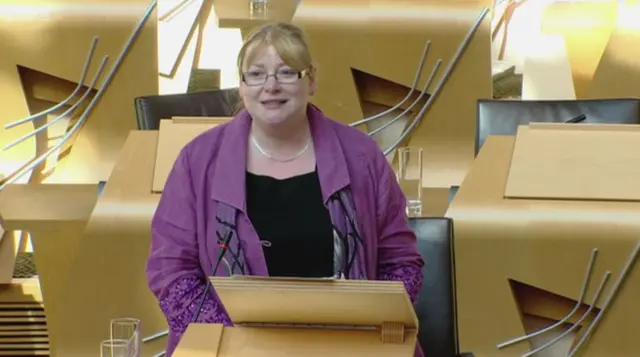 SNP MSP Clare Adamson