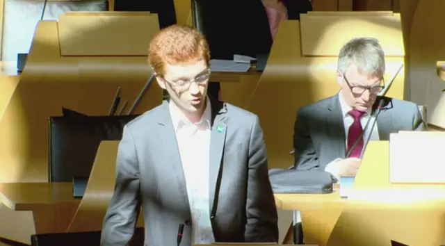 Scottish Green MSP Ross Greer