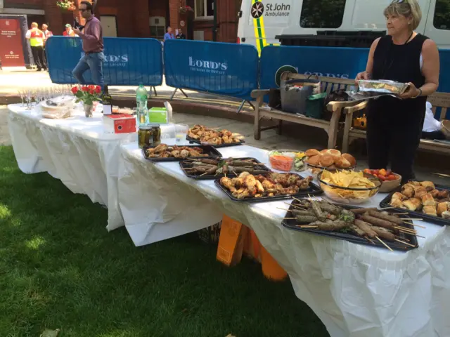 Food at Lord's