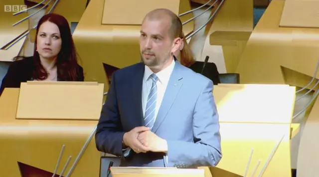 SNP MSP Ben Macpherson