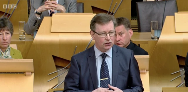 Conservative MSP Alexander Stewart makes his maiden speech