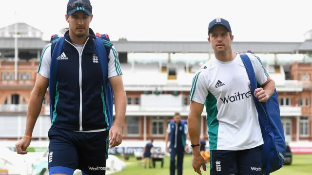 Steven Finn and Nick Compton