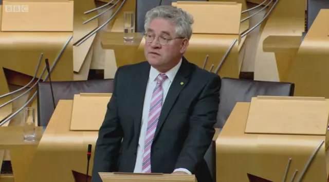 SNP MSP Kenneth Gibson