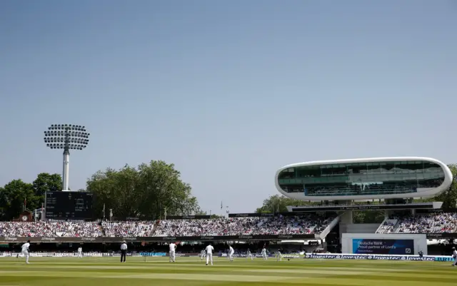 A general view of play at Lord's