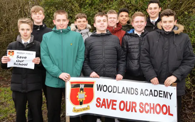 Woodlands Academy pupils