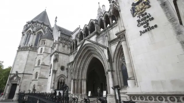 The Royal Courts of Justice in London