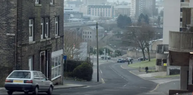 view of Sheffield in Nike Advert