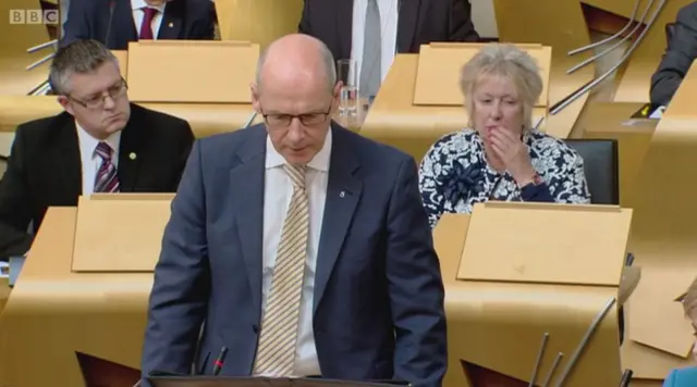 Education Secretary John Swinney