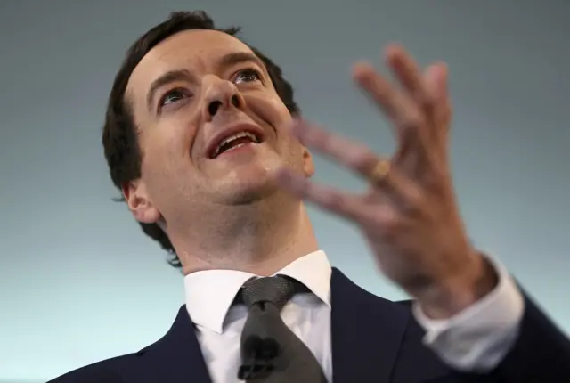 Chancellor George Osborne