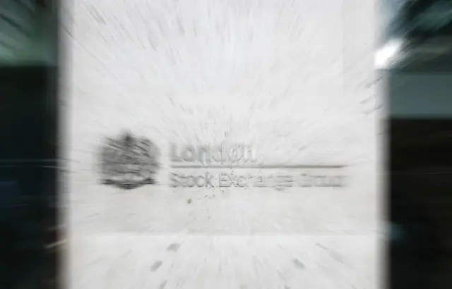 London Stock Exchange sign