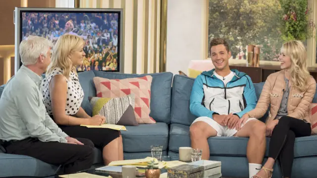 Marcus Willis on This Morning