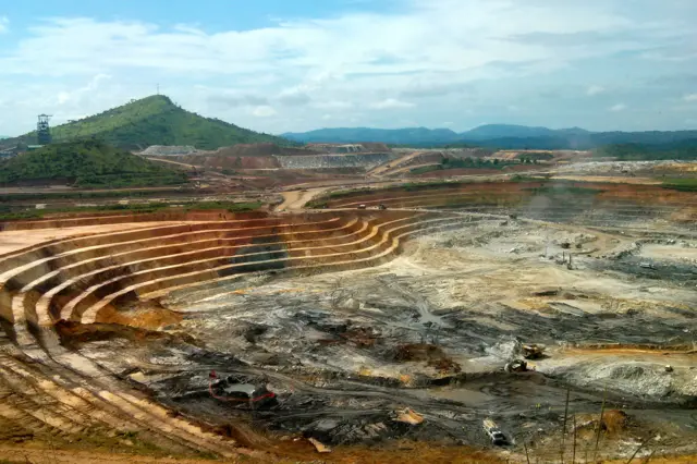 Randgold gold mine in Democratic Republic of Congo