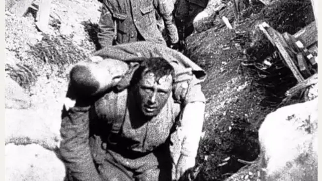 Still from The Battle of the Somme film