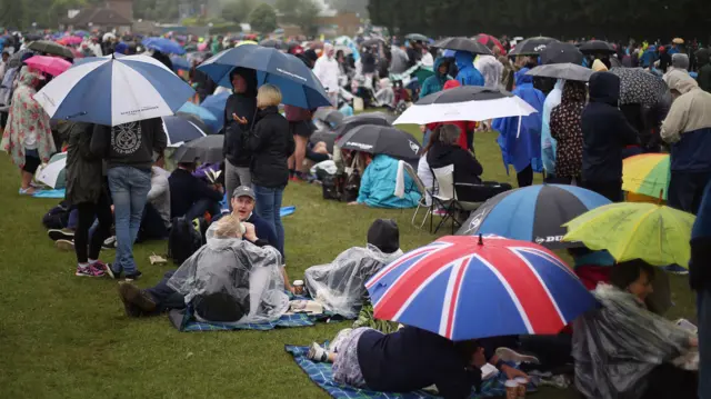 Wimbledon fans