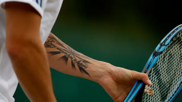 Dan Evans tattoo