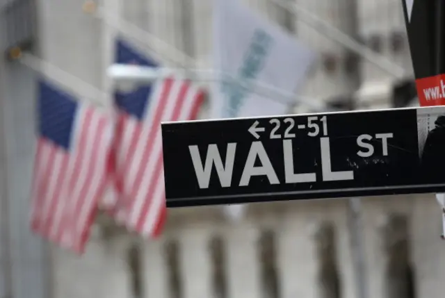 Wall Street sign