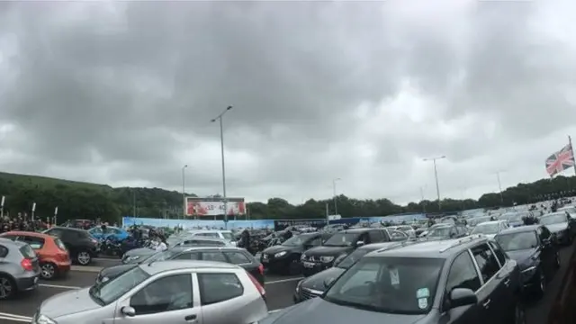 Queues at Eurotunnel