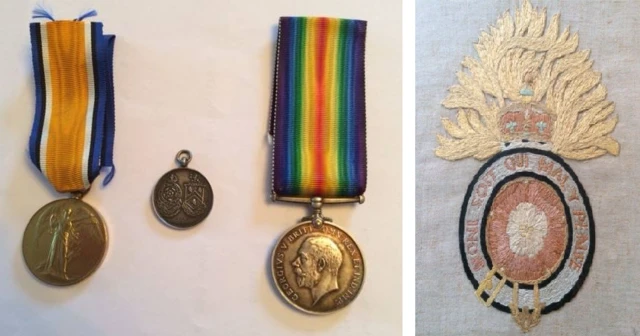 Medals won by Percy Parker