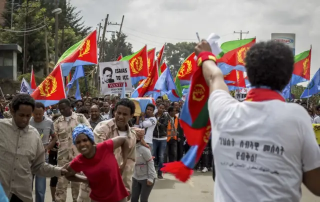 Eritrea protest