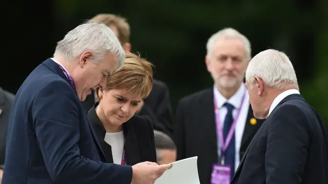 Carwyn Jones and Nicola Sturgeon