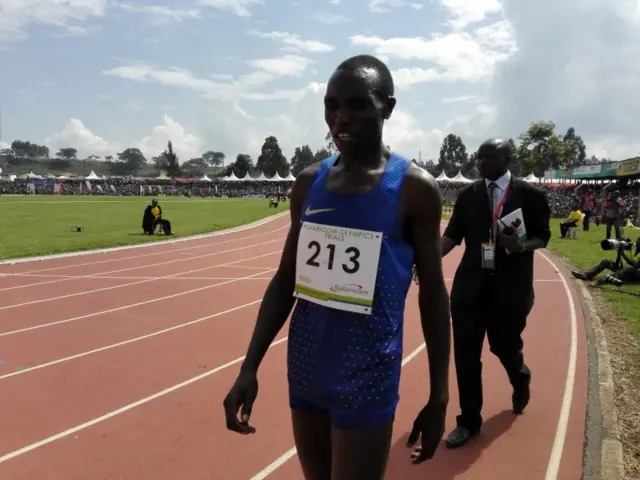 Kenyan athlete