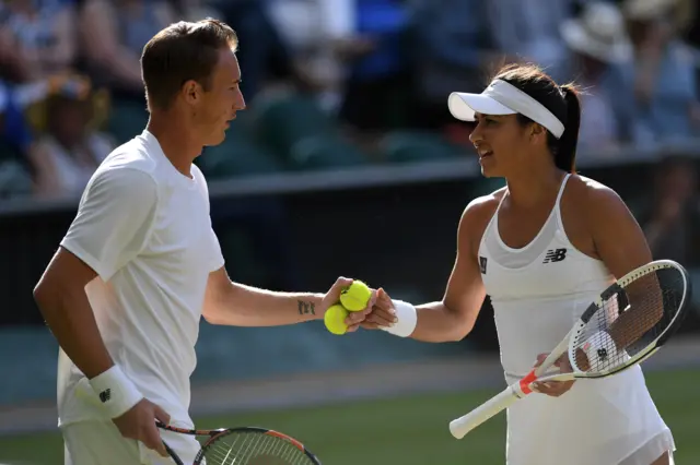 Heather Watson and Henri Kontinen