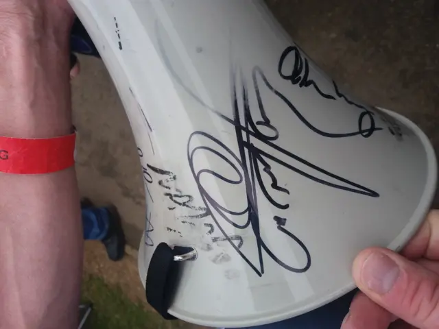 Mika Hakkinen signature