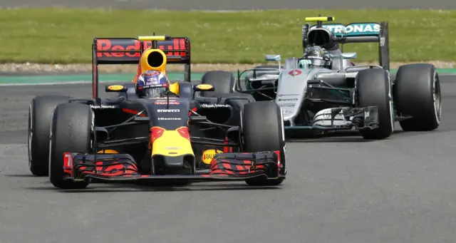 Verstappen and Rosberg