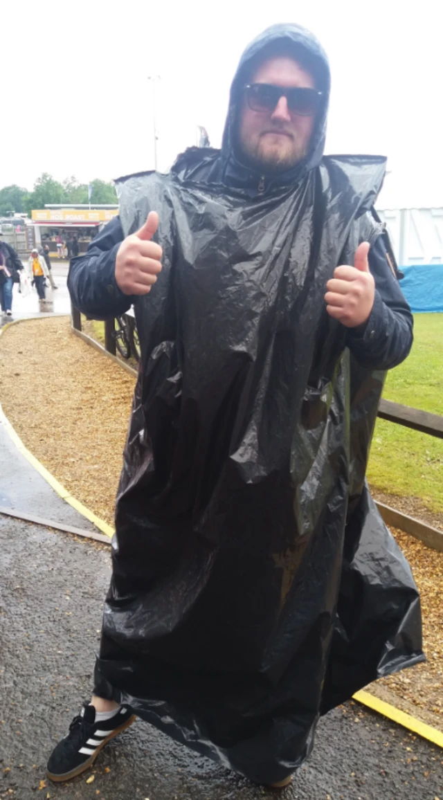 Bin bag man