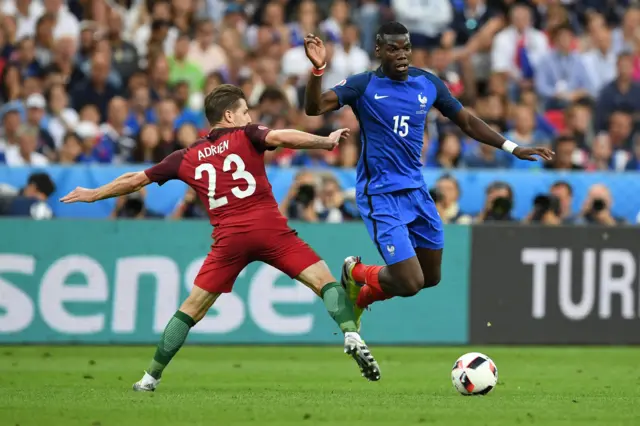 Paul Pogba, Adrien Silva