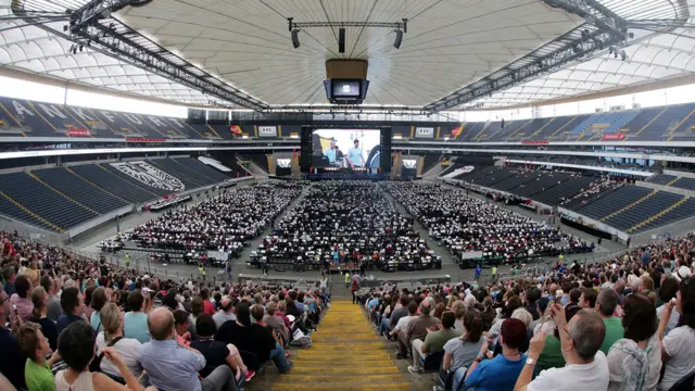 The world record attempt for biggest ever orchestra