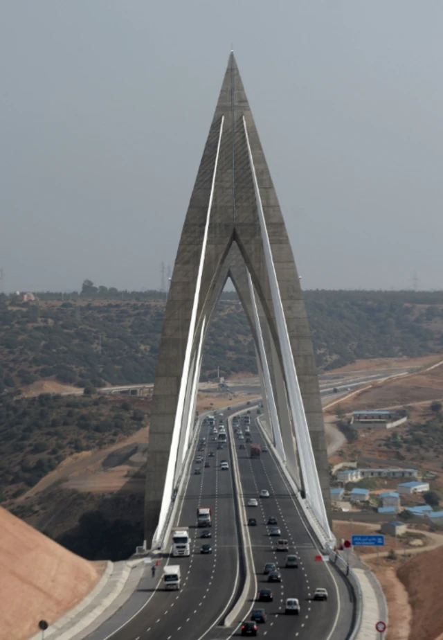 Africa's longest cable-stayed bridge