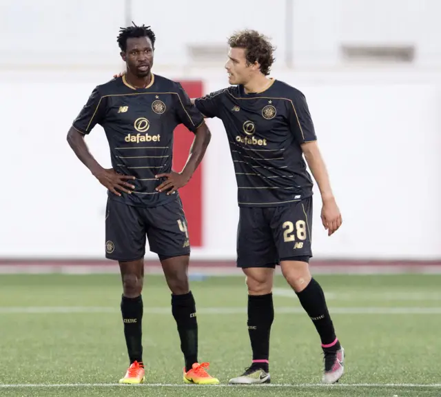 Efe Ambrose (left) and Erik Sviachenko