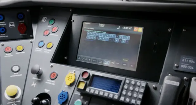 driver's cabin of the C800