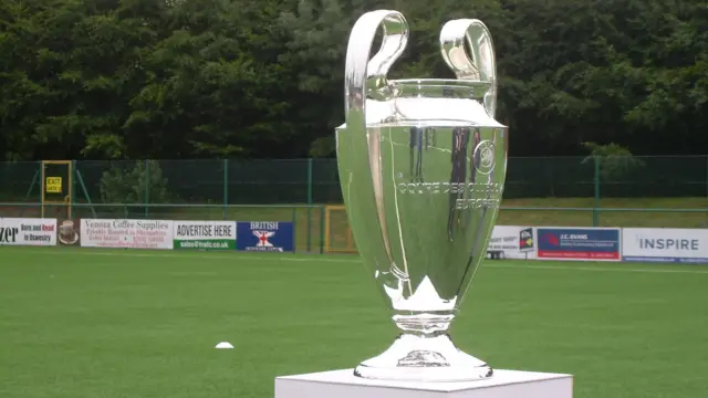 Champions League trophy