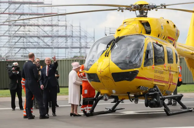 The Queen in Cambridge