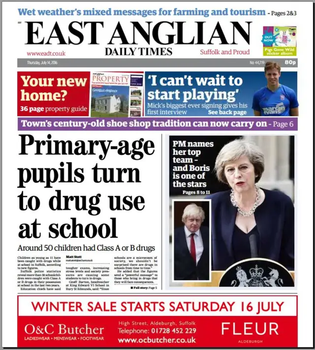 EADT front page