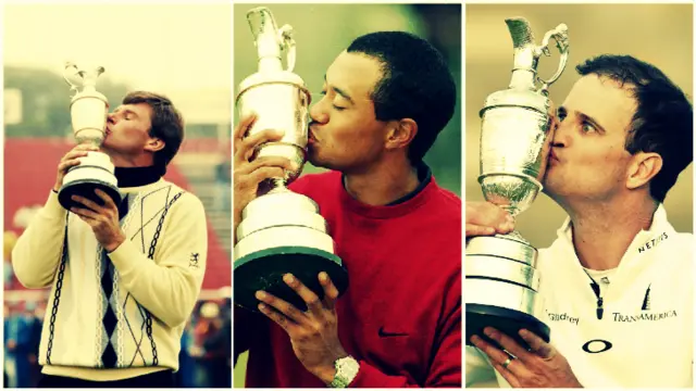 Faldo, Woods, Zach Johnson