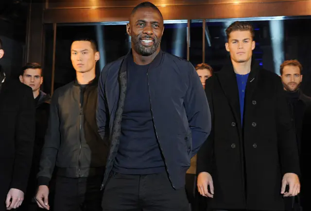 Idris Elba attends the launch party for the Superdry AW15 Premium Menswear collection