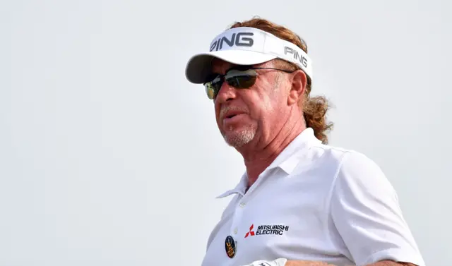 Spain's Miguel Angel Jimenez