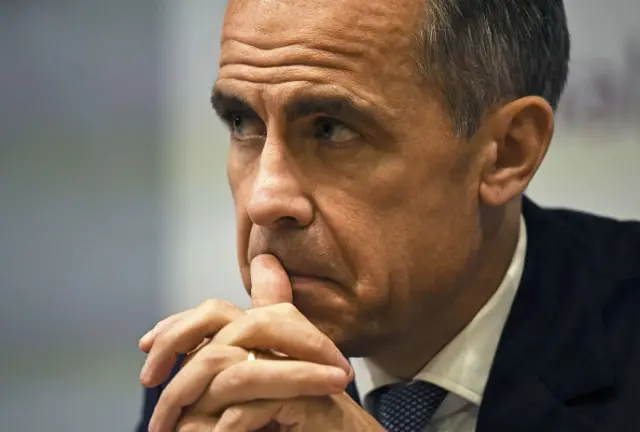 Governor of the Bank of England Mark Carney