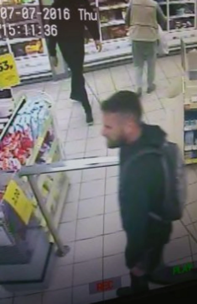 CCTV still of missing man