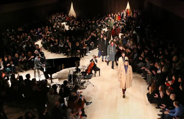 Burberry fashion show